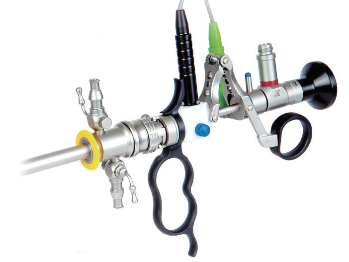 Resectoscope with Urethroscope Sheath and Obturator and Working Insertpart